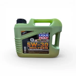 Envase frontal de aceite motor Liqui Moly Molygen New Generation SAE 5W-30 4 litros, lubricante sintético para motores gasolina y diésel modernos