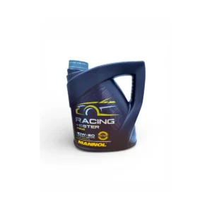Imagen frontal del Aceite Motor Mannol 10W-60 Racing Ester 7902 4 litros, lubricante sintético de alto rendimiento con tecnología Ester, certificado API SN y ACEA A3/B4 para motores de alto desempeño. 🚗