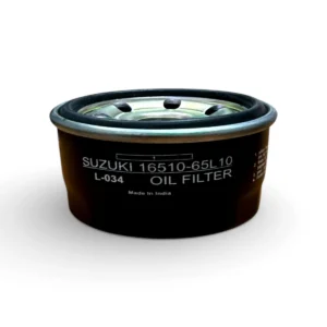 Filtro de aceite original Suzuki código W6002, detalle del filtro utilizado en motores Suzuki.